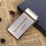Carry His Style – Double-Sided Stainless Steel Money Clip – For Him on Special Days - Image 2