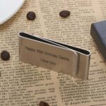 Carry His Style – Double-Sided Stainless Steel Money Clip – For Him on Special Days - Image 3