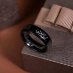 Carry Strength and Faith – Engraved Christian Ring – A Timeless Reminder for Every Journey - Image 3