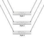 Carry Faith’s Strength – Inspirational Bar Necklace – For Those Who Believe and Persevere - Image 2