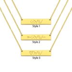 Carry Faith’s Strength – Inspirational Bar Necklace – For Those Who Believe and Persevere - Image 3