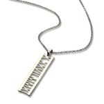 Hold Time Close – Sterling Silver Date Necklace – A Cherished Keepsake for Life’s Milestones - Image 5