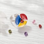 Spin Your Story – Enamel Birthstone Spinner Ring – A Charming Choice for Loved Ones and Friends - Image 3