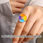 Spin Your Story – Enamel Birthstone Spinner Ring – A Charming Choice for Loved Ones and Friends - Image 5