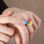 Spin Your Story – Enamel Birthstone Spinner Ring – A Charming Choice for Loved Ones and Friends - Image 7