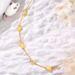 Carry Their Pawprints Close – Sideways Paw Necklace with Initial Charm – For Cherished Pet Lovers and Tender Memories - Image 13