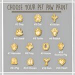 Carry Their Pawprints Close – Sideways Paw Necklace with Initial Charm – For Cherished Pet Lovers and Tender Memories - Image 16