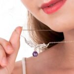 Embrace Celestial Guidance – Angel Wings Crystal Necklace – A Cherished Keepsake for Mom and Bridesmaids - Image 5