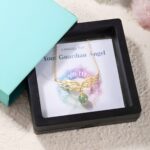 Embrace Celestial Guidance – Angel Wings Crystal Necklace – A Cherished Keepsake for Mom and Bridesmaids - Image 8