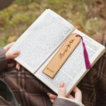 Embrace Her Story – Engraved Birth Flower Wooden Bookmark with Tassel – A Cherished Keepsake for Mom or Grandma - Image 3