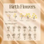 Embrace Faith and Bloom – Custom Birth Flower Cross Ring – A Timeless Treasure for Her - Image 6