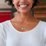 Embrace Faith and Heritage – Custom Amharic Name Cross Necklace – A Cherished Keepsake for Mom & Grandmom - Image 4