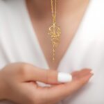 Embrace the Stars – Custom Zodiac Name Necklace in Sterling Silver – A Cherished Keepsake for Her or Mom - Image 2