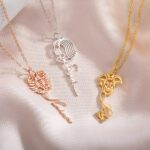 Embrace the Stars – Custom Zodiac Name Necklace in Sterling Silver – A Cherished Keepsake for Her or Mom - Image 3