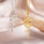 Embrace the Stars – Custom Zodiac Name Necklace in Sterling Silver – A Cherished Keepsake for Her or Mom - Image 5