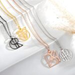 Embrace Your Identity – Custom Monogram Nameplate Necklace – A Cherished Keepsake for Her Special Moments - Image 7