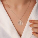 Embrace Your Identity – Custom Monogram Nameplate Necklace – A Cherished Keepsake for Her Special Moments - Image 9