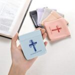 Embrace Faith and Beauty – Custom Cross Rosary Pouch with Birth Flower – A Cherished Keepsake for Spiritual Milestones - Image 6