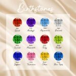 Embrace Heritage and Grace – Custom Hebrew Name Necklace with Birthstone Flower – A Cherished Keepsake for Her Special Moments - Image 7