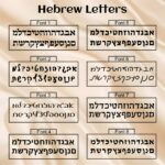 Embrace Heritage and Grace – Custom Hebrew Name Necklace with Birthstone Flower – A Cherished Keepsake for Her Special Moments - Image 8