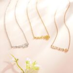 Embrace Heritage and Bloom – Hebrew Name & Birth Flower Necklace – A Cherished Keepsake for Mom and Milestones - Image 7