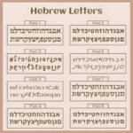 Embrace Heritage and Bloom – Hebrew Name & Birth Flower Necklace – A Cherished Keepsake for Mom and Milestones - Image 10