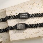 Carry Their Names Close – Custom Family ID Bracelet for Dad, Husband, and Grandpa’s Cherished Moments - Image 5