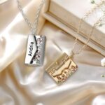 Carry a Secret Whisper – Custom Engraved Envelope Locket Necklace – For the Woman Who Holds Your Heart - Image 2