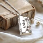 Carry a Secret Whisper – Custom Engraved Envelope Locket Necklace – For the Woman Who Holds Your Heart - Image 3