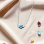 Embrace Your Loved Ones – Heart-Shaped Birthstone Necklace with Stars – A Cherished Keepsake for Mom, Sister, or Her - Image 4