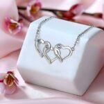 Carry Their Love Close – Custom Heart Necklace with Birthstones – For Mom, Grandma, and Cherished Women - Image 4