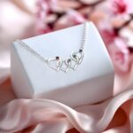 Carry Their Love Close – Custom Heart Necklace with Birthstones – For Mom, Grandma, and Cherished Women - Image 6