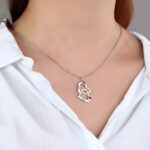 Carry Their Love Close – Custom Heart Necklace with Birthstones – For Mom, Grandma, and Cherished Women - Image 8