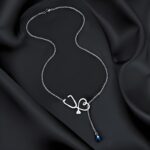 Honor Compassion with a Personalized Stethoscope Necklace – Heart Birthstone Pendant for Nurses, Doctors & Medical Staff - Image 7