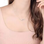 Embrace Family Love – V-Shaped Birthstone Bar Necklace – A Cherished Keepsake for Mom, Sister, or Her - Image 7