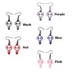 Embrace Your Edge – Custom Skull Dangle Earrings – For Gothic Souls & Cosplay Dreamers - Image 9
