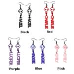 Embrace Your Edge – Custom Skull Dangle Earrings – For Gothic Souls & Cosplay Dreamers - Image 10