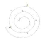 Embrace Your Radiance – Birthstone Waist Chain Necklace – Celebrate Summer Beauty for Her - Image 4