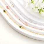 Embrace Your Radiance – Birthstone Waist Chain Necklace – Celebrate Summer Beauty for Her - Image 7