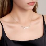 Embrace Heritage and Grace – Custom Arabic Calligraphy Necklace with Birthstone – A Cherished Gift for Her and Loved Ones - Image 4