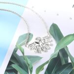 Embrace the Light of Family – Sterling Silver Birthstone Necklace – A Heartfelt Tribute for Mom - Image 8