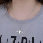 Carry Strength & Faith – Engraved Baseball Cross Necklace – For the Athlete’s Spirit - Image 3