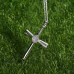 Embrace Faith and Passion – Sterling Silver Baseball Cross Necklace – For the Devoted Player or Fan - Image 2