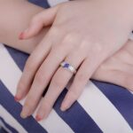 Celebrate the Game – Engraved Baseball Birthstone Ring – For Fans and Players Alike - Image 4