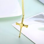 Carry the Spirit of the Game – Double-Sided Baseball Cross Necklace – For Fans and Players Alike - Image 2
