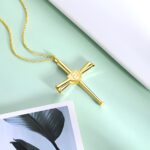 Carry the Spirit of the Game – Double-Sided Baseball Cross Necklace – For Fans and Players Alike - Image 3