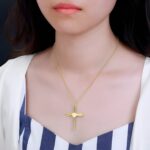 Carry the Spirit of the Game – Double-Sided Baseball Cross Necklace – For Fans and Players Alike - Image 4