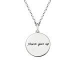 Carry the Game Close – Engraved Basketball Necklace with Birthstone – For the Athlete in Your Heart - Image 2