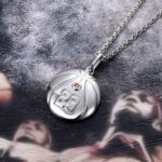 Carry the Game Close – Engraved Basketball Necklace with Birthstone – For the Athlete in Your Heart - Image 3