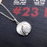 Carry the Game Close – Engraved Basketball Necklace with Birthstone – For the Athlete in Your Heart - Image 4